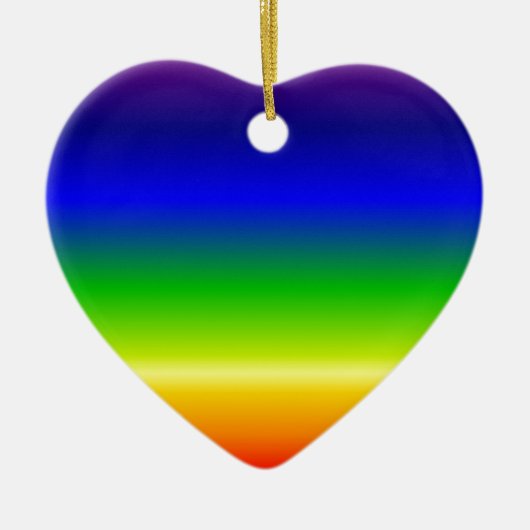 Farbiger, benutzerdefinierter Designer Keramik Ornament (Vorne)