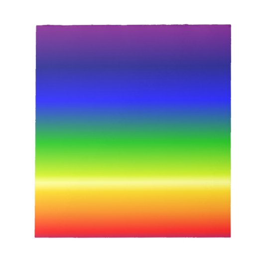 Farbiger, benutzerdefinierter Designer Notizblock (Vorderseite)