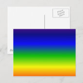 Farbiger, benutzerdefinierter Designer Postkarte (Vorne/Hinten)