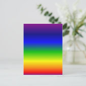 Farbiger, benutzerdefinierter Designer Postkarte (Stehend Vorderseite)