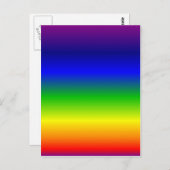 Farbiger, benutzerdefinierter Designer Postkarte (Vorne/Hinten)