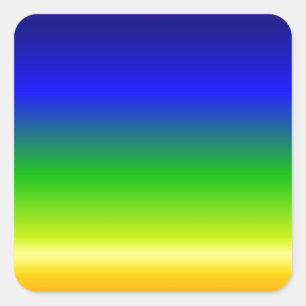 Farbiger, benutzerdefinierter Designer Quadratischer Aufkleber