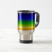 Farbiger, benutzerdefinierter Designer Reisebecher (VorderseiteRechts)