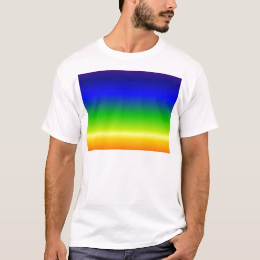 Farbiger, benutzerdefinierter Designer T-Shirt (Vorderseite)