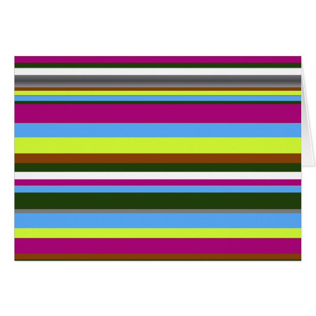 Farbiger, benutzerdefinierter Designerstreifen (Vorderseite (Horizontal))