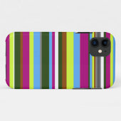 Farbiger, benutzerdefinierter Designerstreifen Case-Mate iPhone Hülle (Rückseite (Horizontal))
