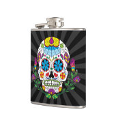 Farbiger Blumen-mexikanischer Flachmann (Links)