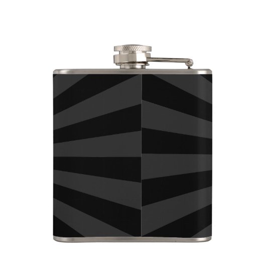 Farbiger Blumen-mexikanischer Flachmann (Rückseite)