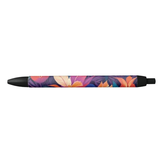 Farbiger Blumenstift Kugelschreiber (Vorderseite)