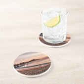 Farbiger Cabo-Sonnenuntergang Sandstein Untersetzer (Seite)