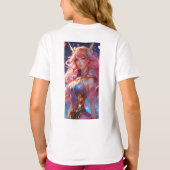 Farbiger Cartoon T - Shirt für Kinder (Rückseite)