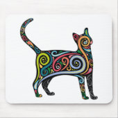 FARBIGER CAT MOUSEPAD (Vorne)
