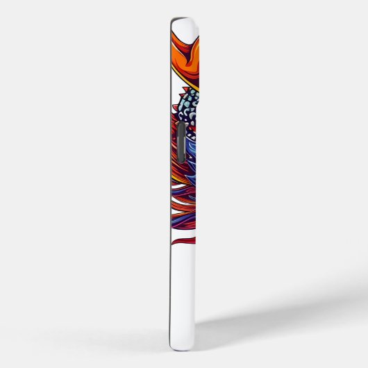 Farbiger chinesischer Drache Case-Mate iPhone Hülle (Rückseite / Rechts)