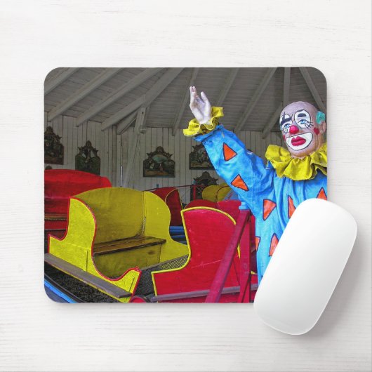 Farbiger Clown Mousepad (Mit Mouse)