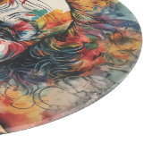 Farbiger Clown Schneidebrett (Ecke)