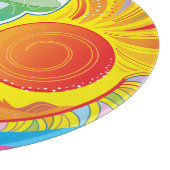 Farbiger Cocktail Schneidebrett (Ecke)
