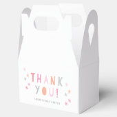 Farbiger Confetti-Typ Geschenkschachtel (Geöffnet)