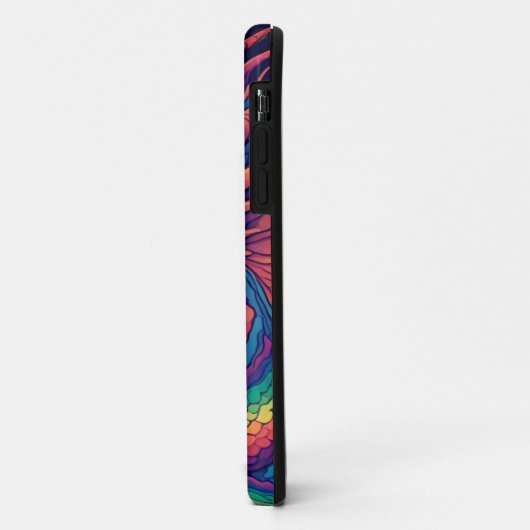 FARBIGER, COOLER RAINBOW-DRAGON ZEICHNEND Case-Mate iPhone HÜLLE (Hinten/Links)