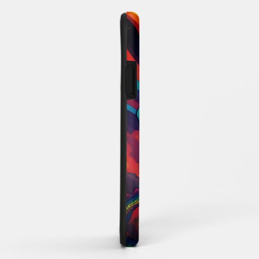 FARBIGER, COOLER RAINBOW-DRAGON ZEICHNEND Case-Mate iPhone HÜLLE (Hinten/Rechts)