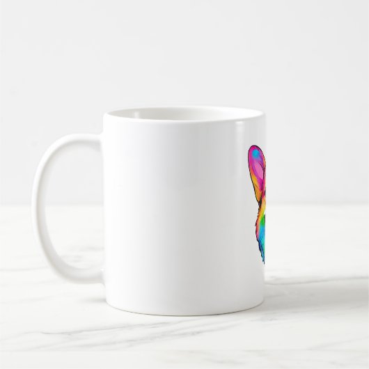 Farbiger Corgi Kaffeetasse (Links)