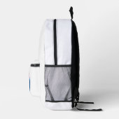 Farbiger Delfin Süße Kunst Bedruckter Rucksack (Rechts)