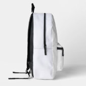 Farbiger Delfin Süße Kunst Bedruckter Rucksack (Links)