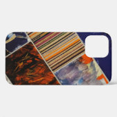 FARBIGER DIGITALER HINTERGRUND Case-Mate iPhone HÜLLE (Rückseite (Horizontal))
