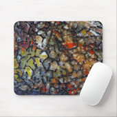 Farbiger Dinosaurier-Knochen Mousepad (Mit Mouse)