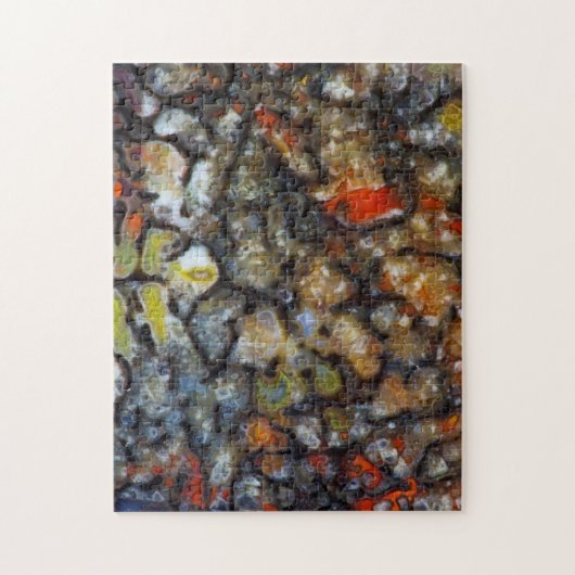 Farbiger Dinosaurier-Knochen Puzzle (Vertikal)