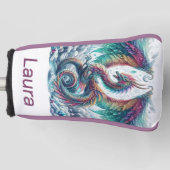 farbiger Drache Golf Headcover (Vorderseite)