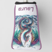 farbiger Drache Golf Headcover (Rotieren 90)
