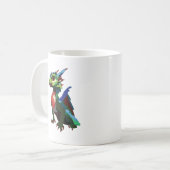 farbiger Drache Kaffeetasse (Vorderseite Links)