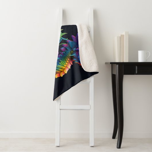 farbiger Drache Sherpadecke (Beispiel)