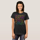 Farbiger Dragonfly-T - Shirt (Vorne ganz)