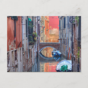 Farbiger Eindruck von Venedig Italien Postkarte