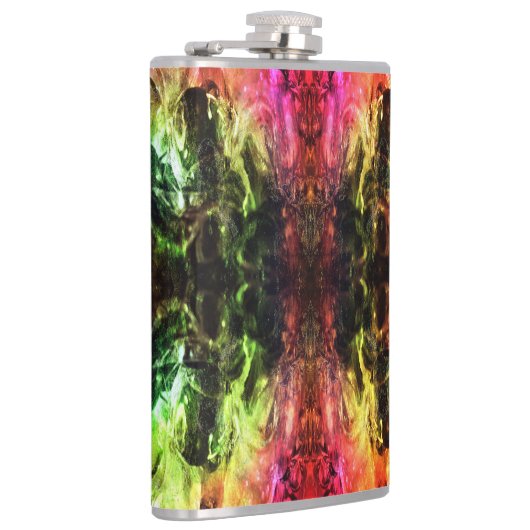 Farbiger Eis zwei Flachmann (Rechts)