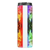 Farbiger Eis zwei Thermosbecher (Rückseite)