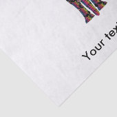 Farbiger Elefant-Cartoon Seidenpapier (Ausschnitt)