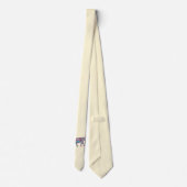 Farbiger Elefant Krawatte (Rückseite)