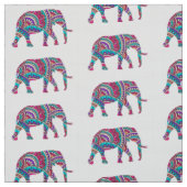 Farbiger Elefant Stoff (Muster)