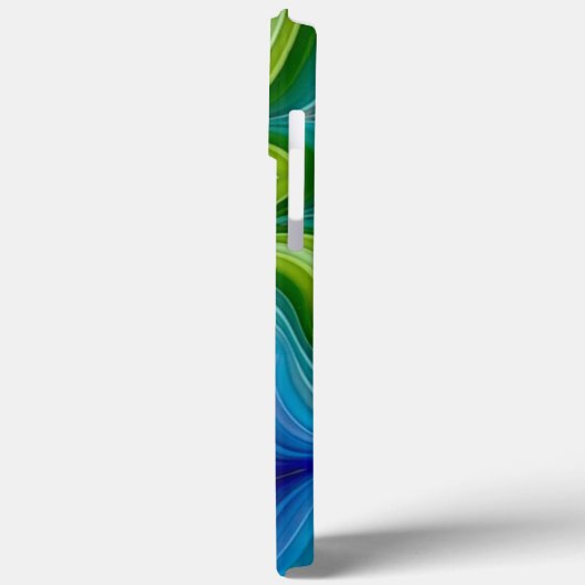 Farbiger Fall Case-Mate iPhone Hülle (Rückseite / Links)