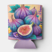 Farbiger Feigenbaum Dosenkühler (Rückseite)