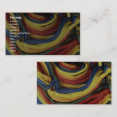 Farbiger Filz Visitenkarte (Vorne/Hinten)