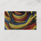 Farbiger Filz Visitenkarte (Rückseite)