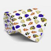 Farbiger Fisch Krawatte (Gerollt)