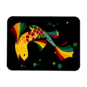 farbiger Fisch "n blubbles Magnet (Horizontal)