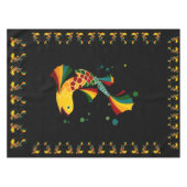 farbiger Fisch "n blubbles Tischdecke (Vorderseite (Horizontal))