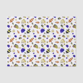 Farbiger Fisch Seidenpapier