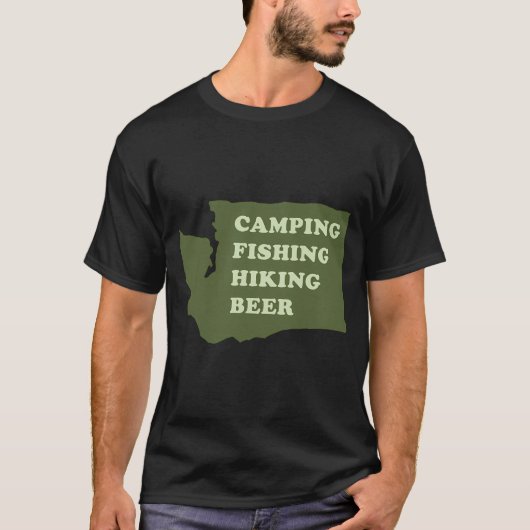 Farbiger Fisch T T-Shirt (Vorderseite)