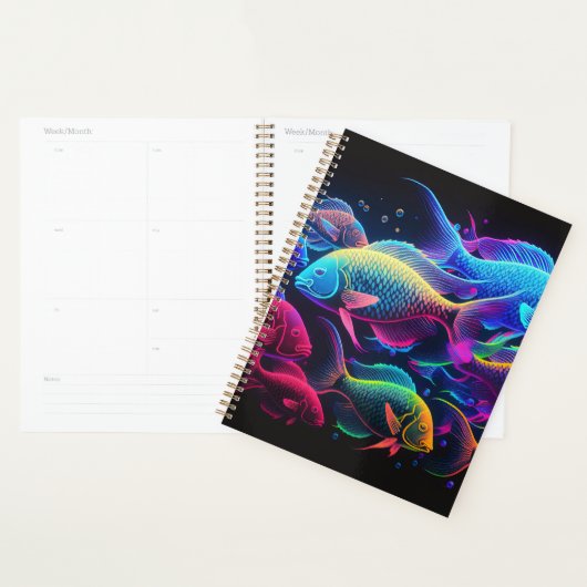 Farbiger Fischhintergrund Planer (Anzeige)